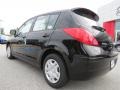 2012 Super Black Nissan Versa 1.8 S Hatchback  photo #3