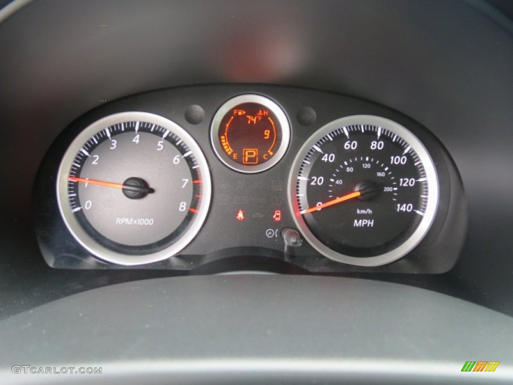2012 Nissan Sentra 2.0 SR Gauges Photo #69891508