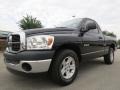 2008 Brilliant Black Crystal Pearl Dodge Ram 1500 ST Regular Cab  photo #3