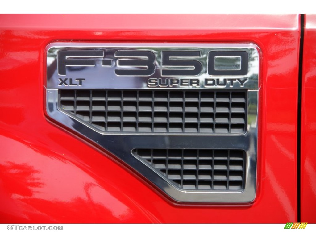 2008 Ford F350 Super Duty XLT Regular Cab 4x4 Marks and Logos Photo #69893424