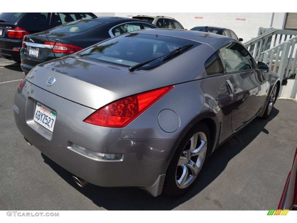 2007 350Z Coupe - Carbon Silver Metallic / Carbon photo #3
