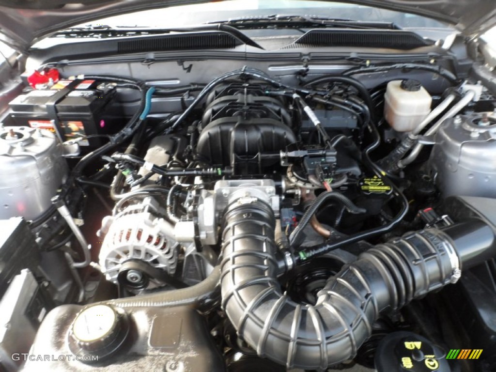 2007 Mustang V6 Premium Coupe - Tungsten Grey Metallic / Dark Charcoal photo #24