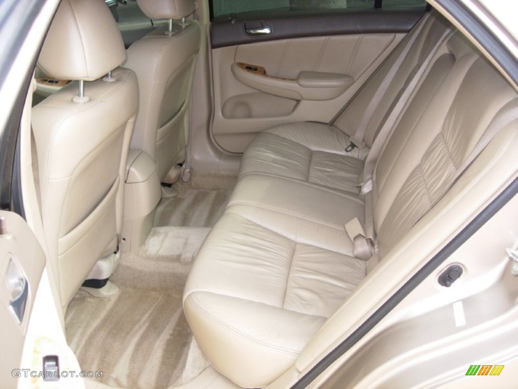2003 Accord EX V6 Sedan - Desert Mist Metallic / Ivory photo #5