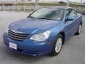 2008 Marathon Blue Pearl Chrysler Sebring Touring Hardtop Convertible  photo #2