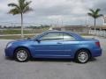 2008 Marathon Blue Pearl Chrysler Sebring Touring Hardtop Convertible  photo #3