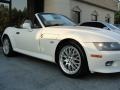 2001 Alpine White BMW Z3 3.0i Roadster  photo #8