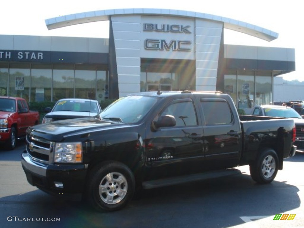 Black Chevrolet Silverado 1500