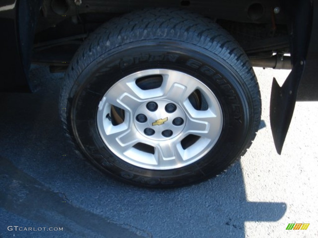 2007 Silverado 1500 LT Crew Cab - Black / Ebony Black photo #9