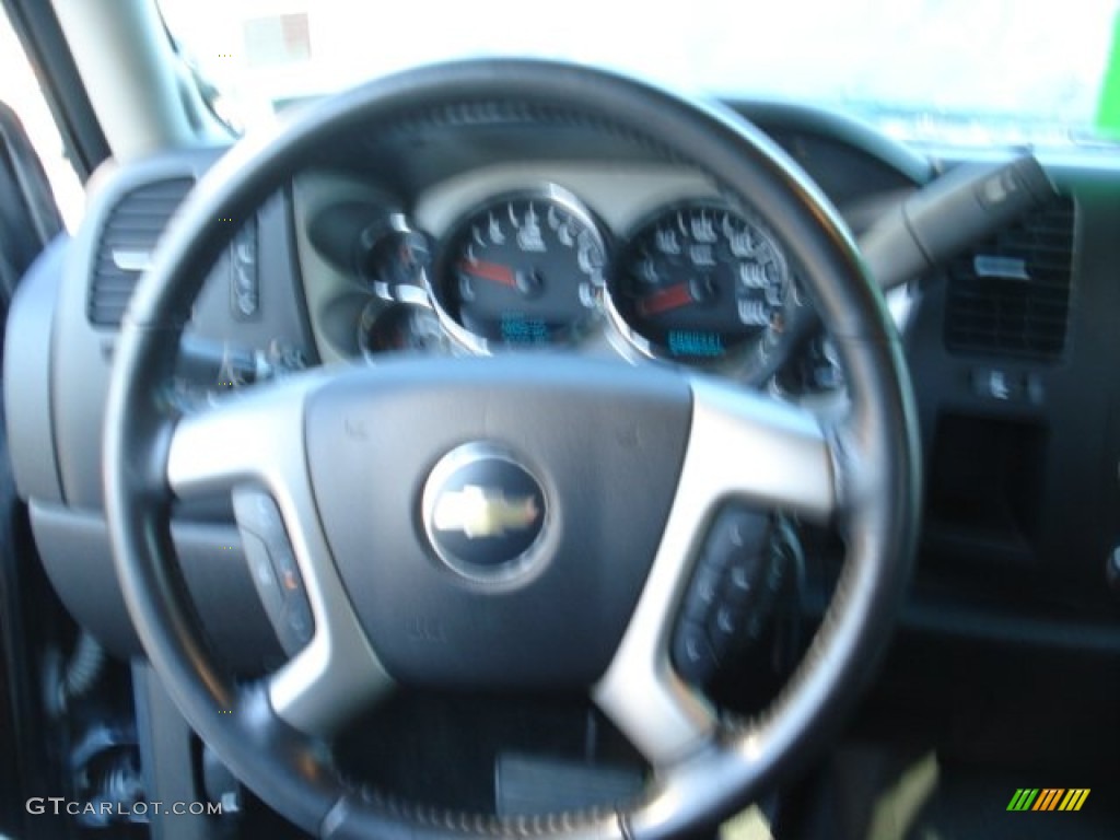 2007 Silverado 1500 LT Crew Cab - Black / Ebony Black photo #17