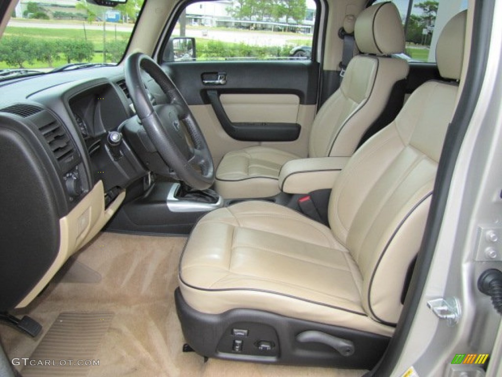 Light Cashmere Beige Interior 2006 Hummer H3 Standard H3 Model Photo #69902284