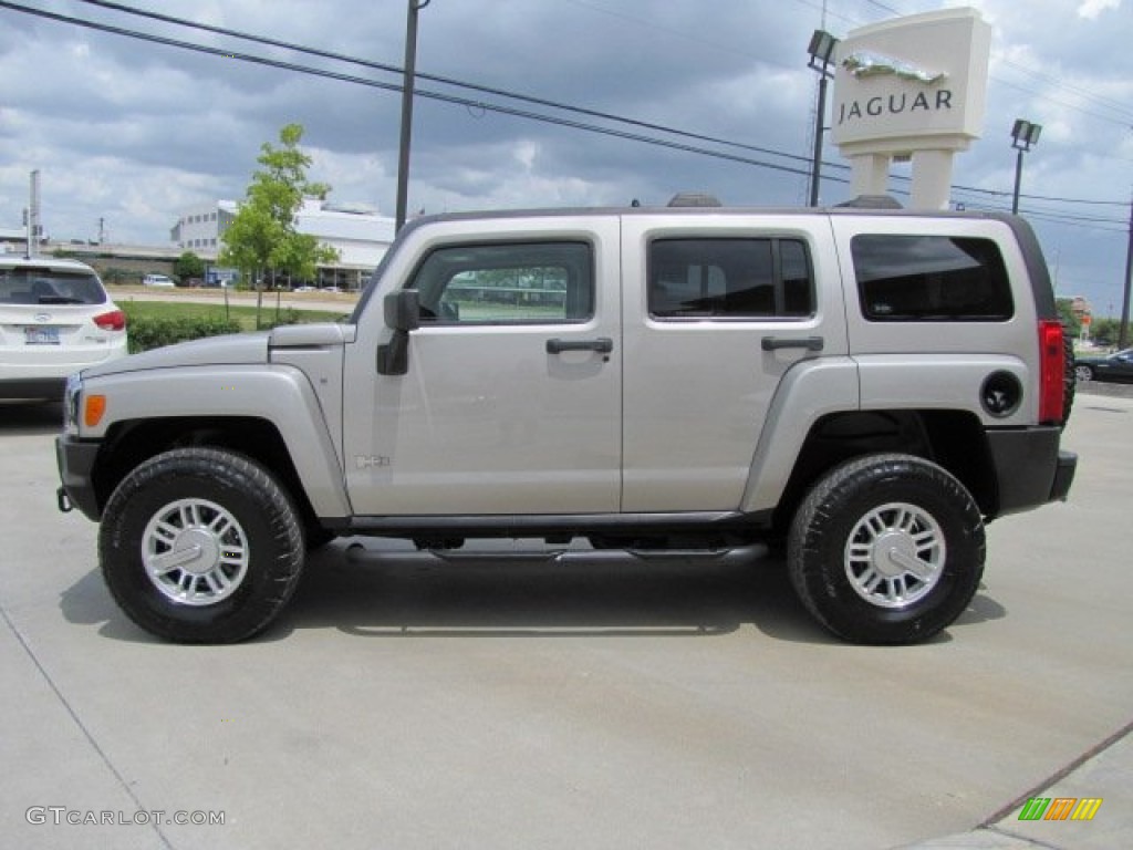 Boulder Gray Metallic 2006 Hummer H3 Standard H3 Model Exterior Photo #69902314