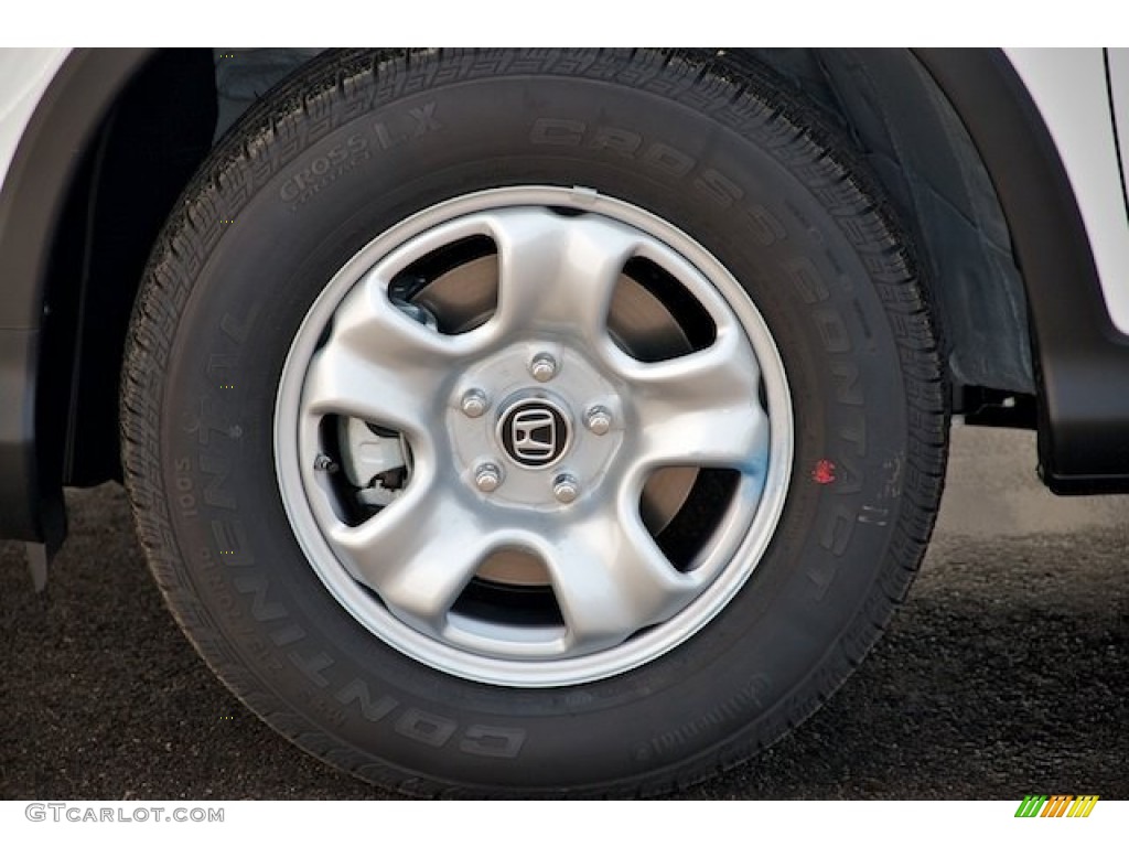 2012 CR-V LX - Taffeta White / Gray photo #7