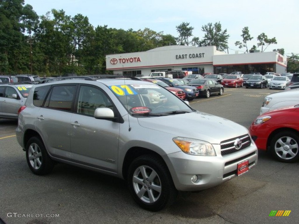 2007 RAV4 Limited 4WD - Classic Silver Metallic / Ash Gray photo #1