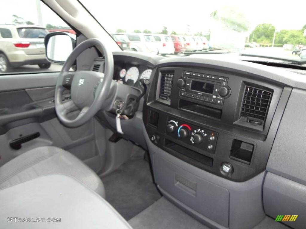 2008 Ram 1500 SXT Regular Cab - Electric Blue Pearl / Medium Slate Gray photo #10