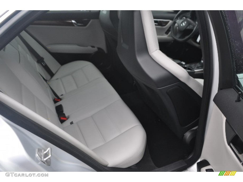 Grey/Black Interior 2009 Mercedes-Benz C 63 AMG Photo #69905542