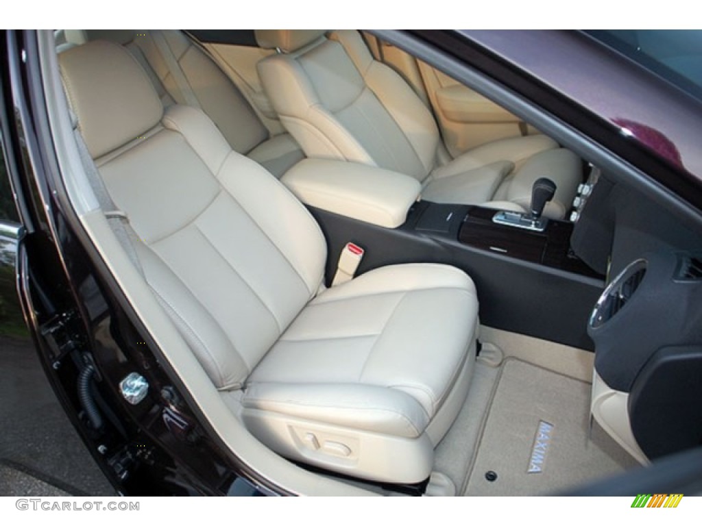 2012 Nissan Maxima 3.5 SV Premium Front Seat Photos