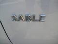 Oxford White - Sable Premier Sedan Photo No. 13