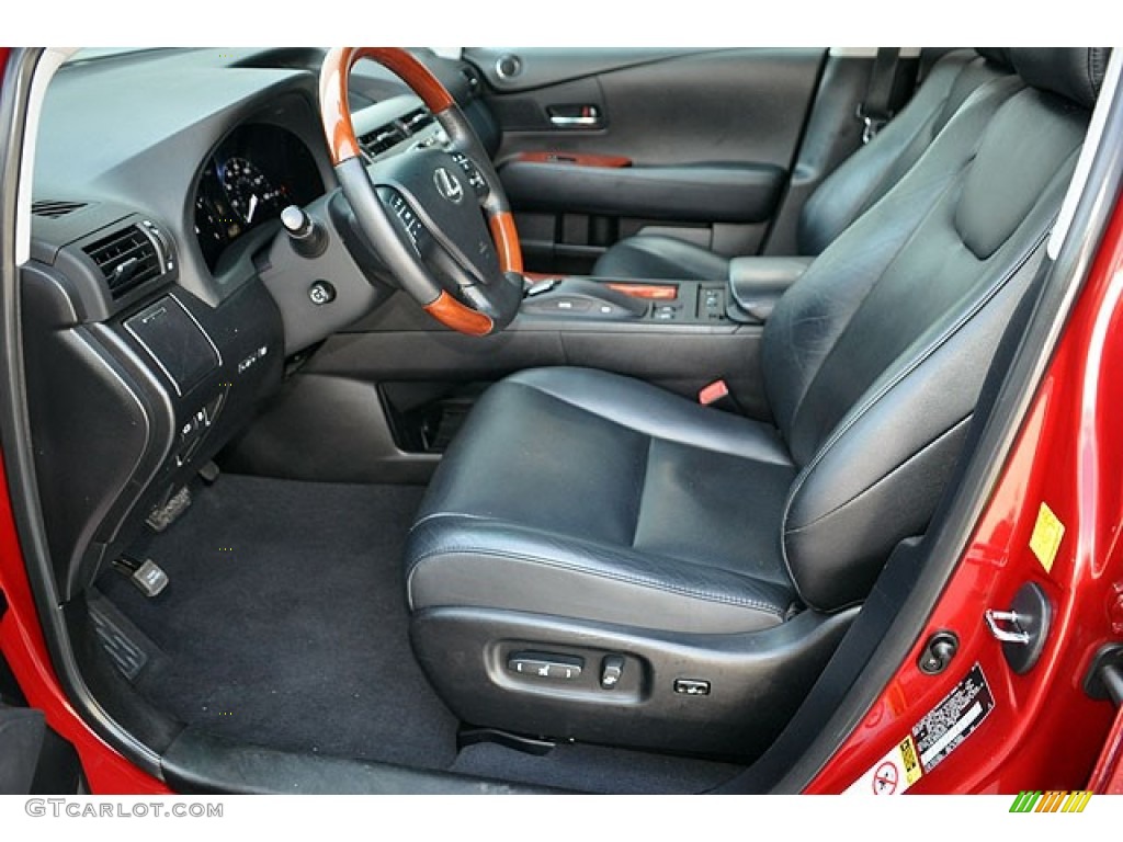 2011 RX 350 AWD - Matador Red Mica / Black photo #18