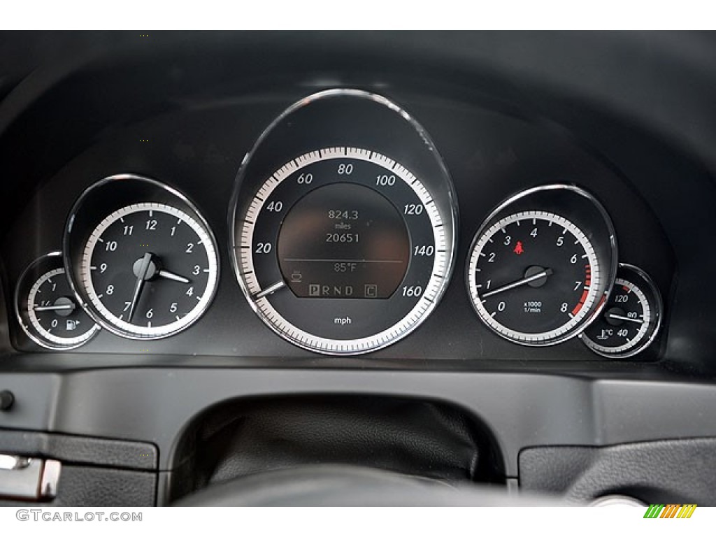 2010 Mercedes-Benz E 350 Coupe Gauges Photo #69907127