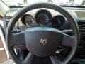 Dark Slate Gray 2011 Dodge Nitro Heat Steering Wheel