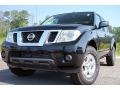 2012 Super Black Nissan Frontier SV V6 King Cab  photo #3