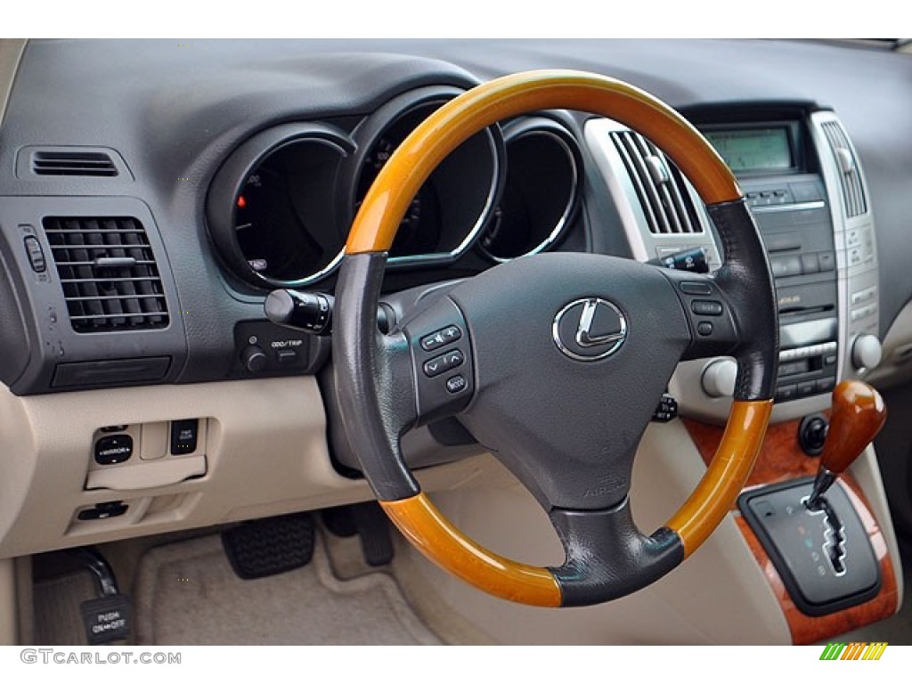 2006 Lexus RX 400h Hybrid Ivory Dashboard Photo #69907613
