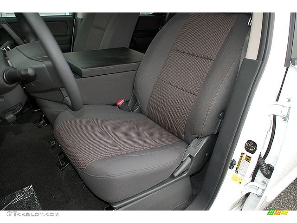 Charcoal Interior 2012 Nissan Titan SV Crew Cab 4x4 Photo #69907623