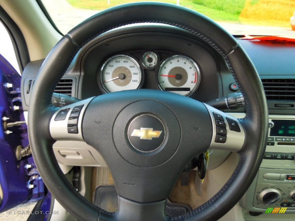 2007 Cobalt LT Sedan - Laser Blue Metallic / Gray photo #13