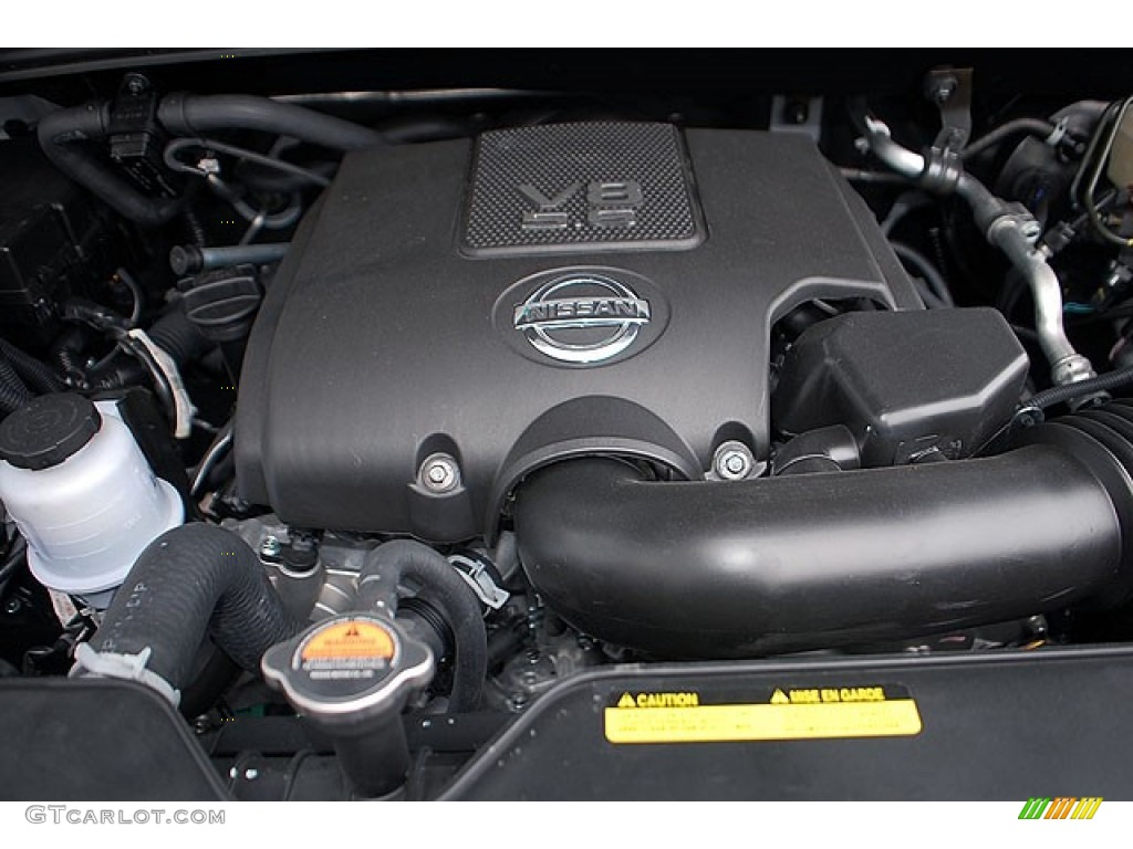 2012 Nissan Titan SV Crew Cab 4x4 5.6 Liter DOHC 32-Valve CVTCS V8 Engine Photo #69907724