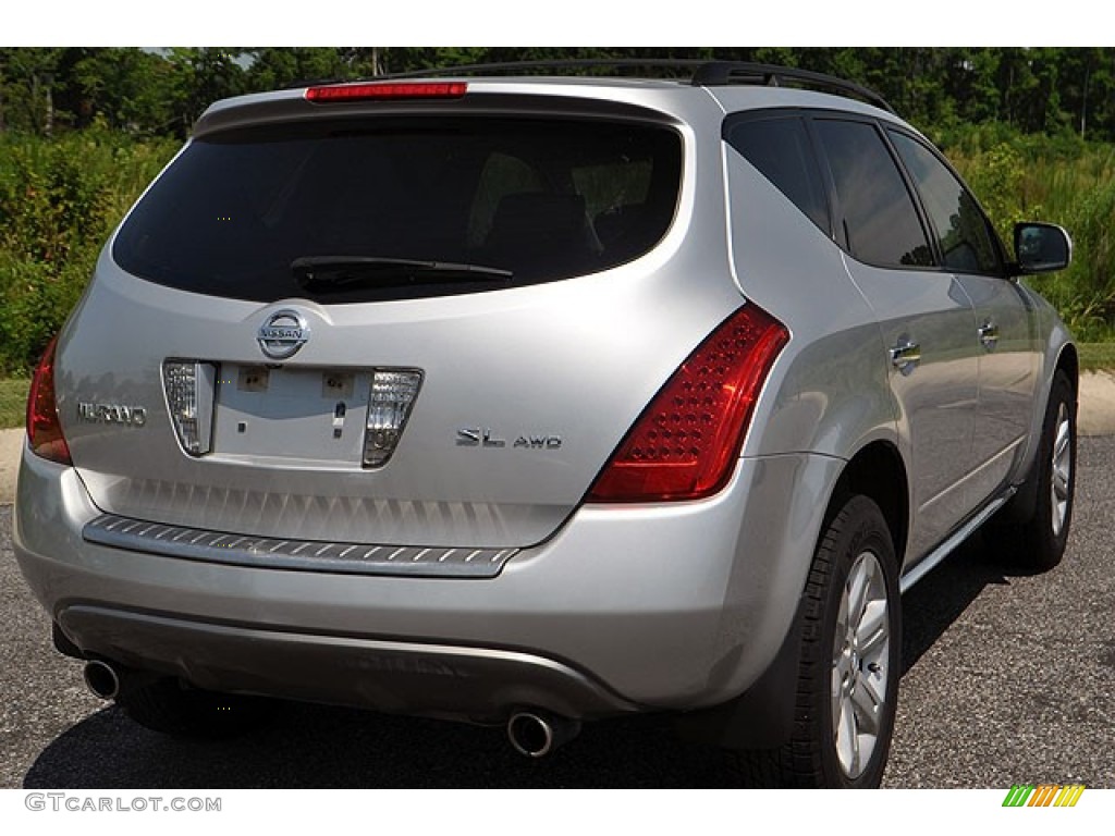 2007 Murano SL AWD - Brilliant Silver Metallic / Charcoal photo #4