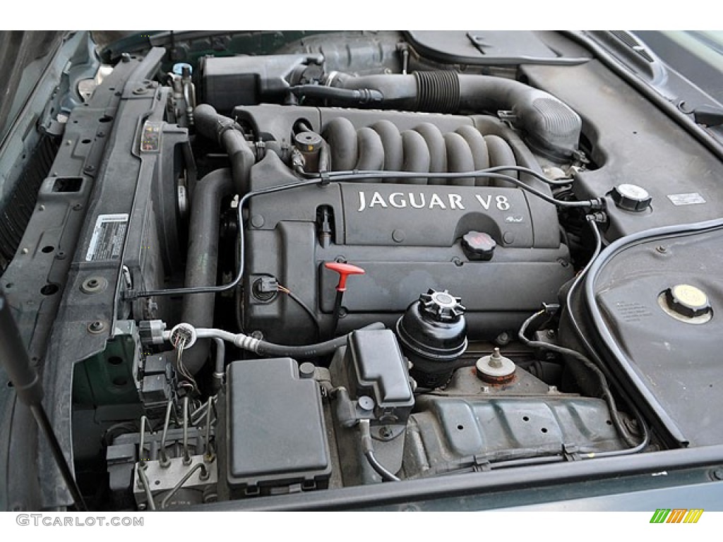 2000 Jaguar XJ XJ8 4.0 Liter DOHC 32-Valve V8 Engine Photo #69909170