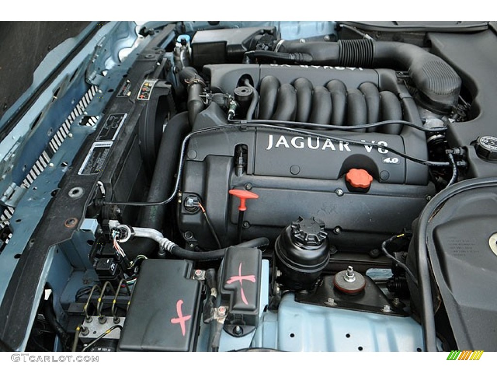 2002 Jaguar XJ Vanden Plas 4.0 Liter DOHC 32 Valve V8 Engine Photo #69909860