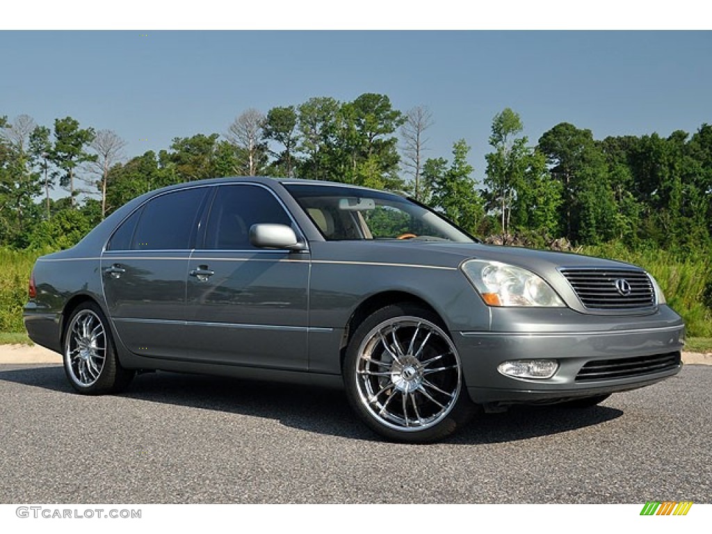 2002 LS 430 - Mystic Sea Opalescent / Ecru Beige photo #1