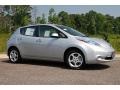 2012 Brilliant Silver Nissan LEAF SL  photo #1