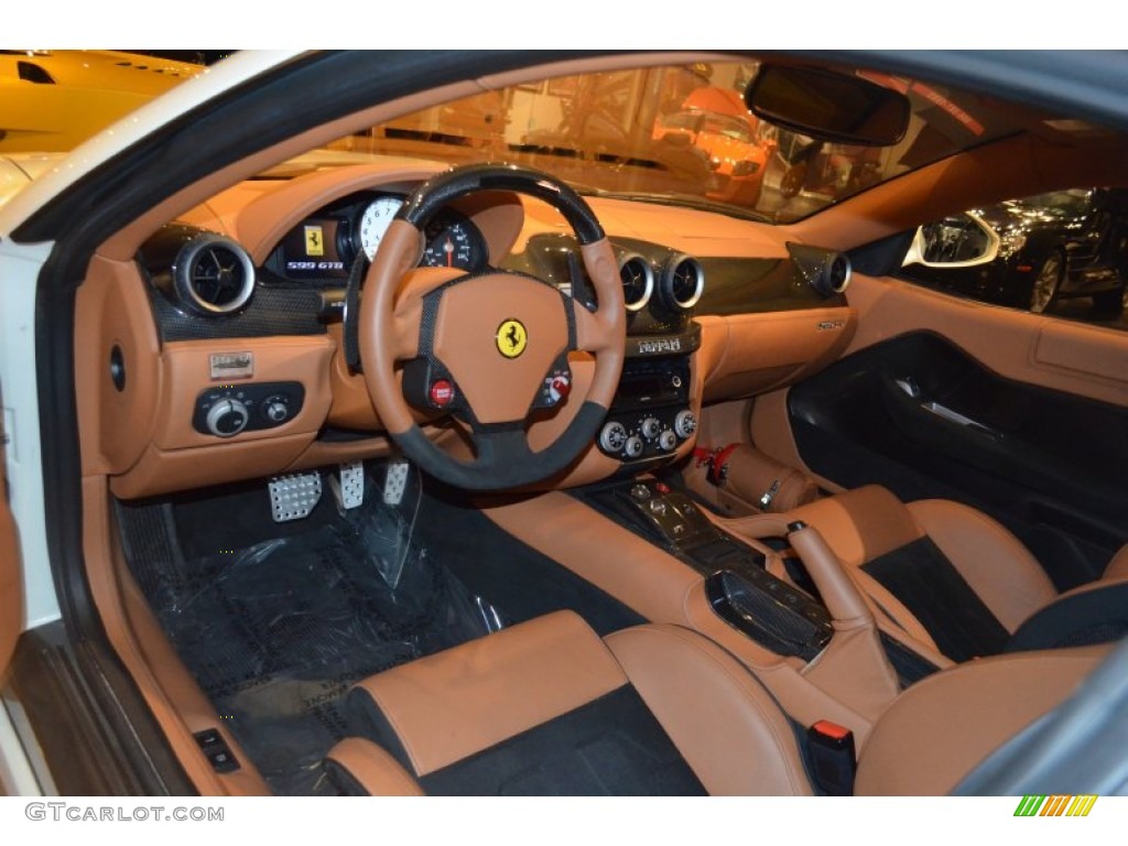 2010 Ferrari 599 GTB Fiorano F1A Interior Color Photos