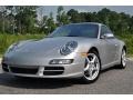 2005 Arctic Silver Metallic Porsche 911 Carrera Coupe  photo #1