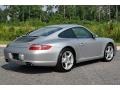 2005 Arctic Silver Metallic Porsche 911 Carrera Coupe  photo #11