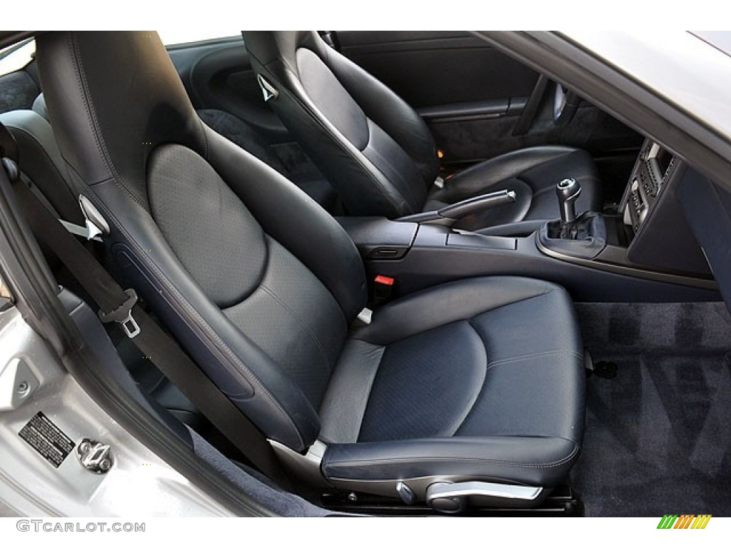 Black Interior 2005 Porsche 911 Carrera Coupe Photo #69910598