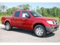 2012 Red Brick Nissan Frontier S Crew Cab  photo #1