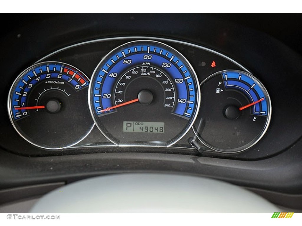2009 Subaru Forester 2.5 X Gauges Photo #69910733