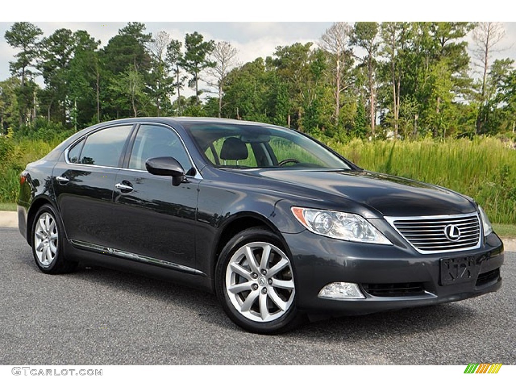 Smokey Granite Gray Mica 2009 Lexus LS 460 L AWD Exterior Photo #69910874
