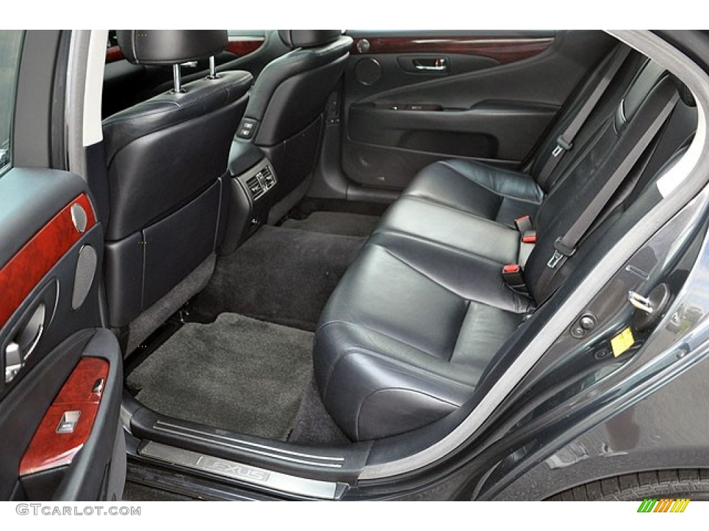 2009 Lexus LS 460 L AWD Rear Seat Photo #69910991