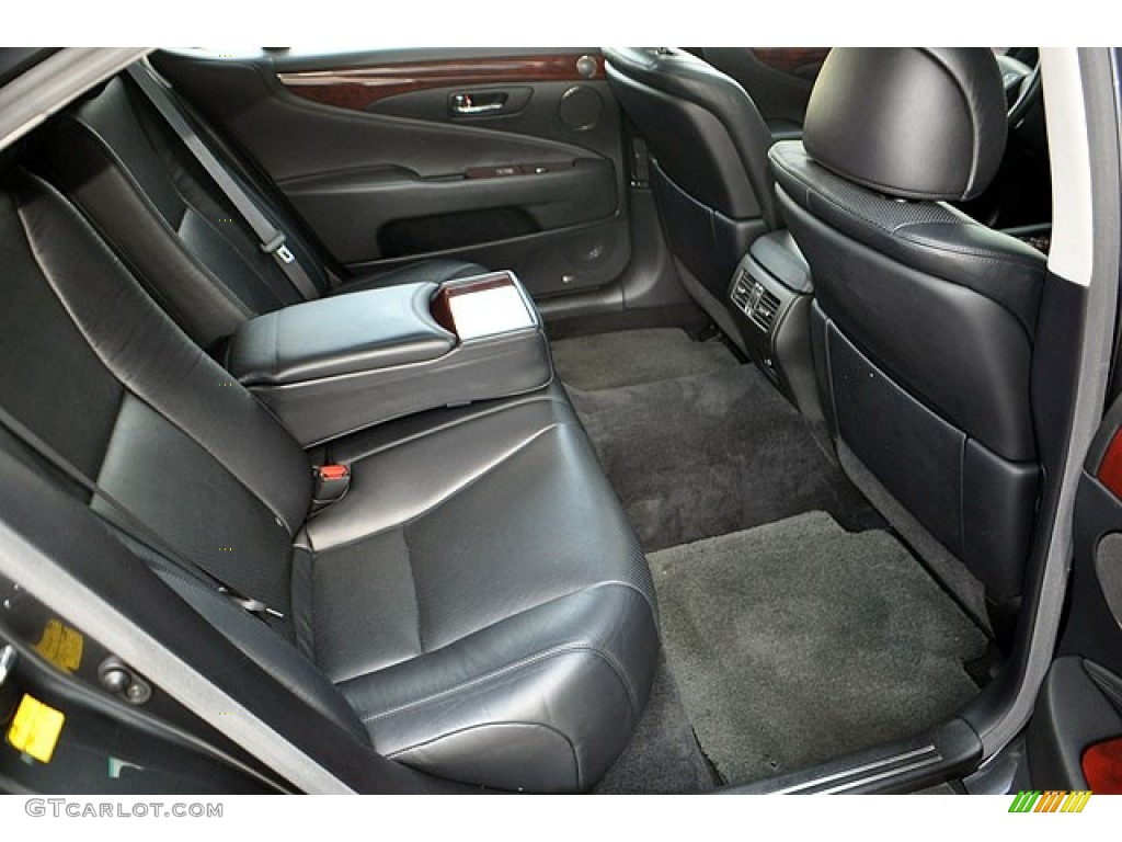 Black Interior 2009 Lexus LS 460 L AWD Photo #69911023
