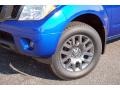 2012 Metallic Blue Nissan Frontier SV Sport Appearance King Cab 4x4  photo #2