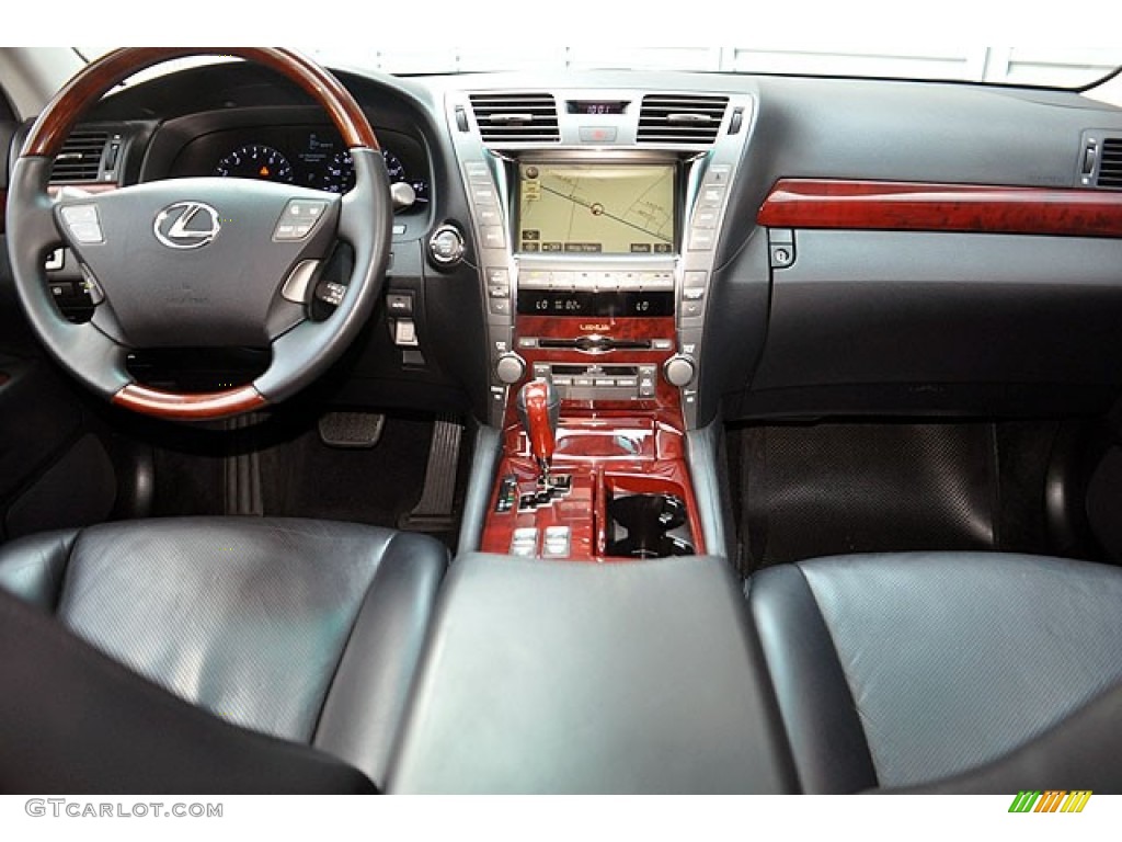 2009 Lexus LS 460 L AWD Black Dashboard Photo #69911039