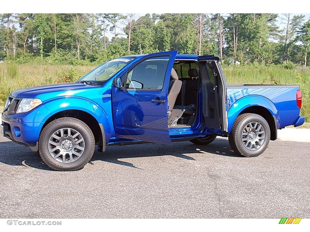 2012 Frontier SV Sport Appearance King Cab 4x4 - Metallic Blue / SV Sport Graphite photo #4