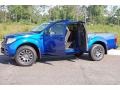 2012 Metallic Blue Nissan Frontier SV Sport Appearance King Cab 4x4  photo #4