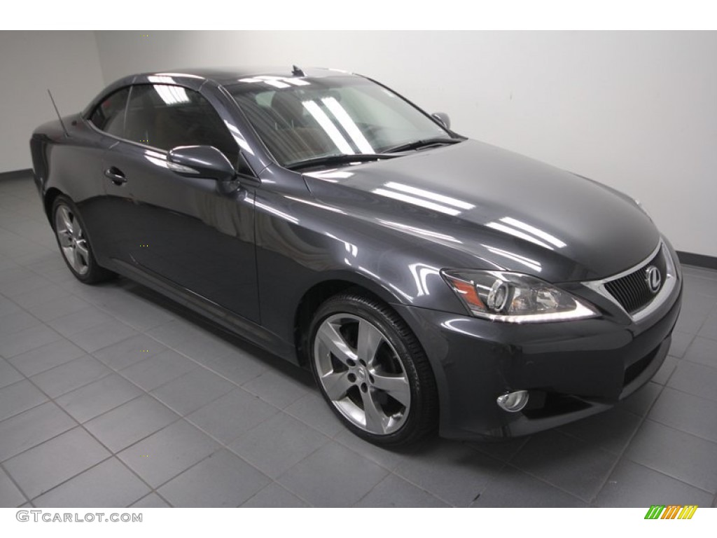 Smoky Granite Mica 2011 Lexus IS 350C Convertible Exterior Photo #69911333