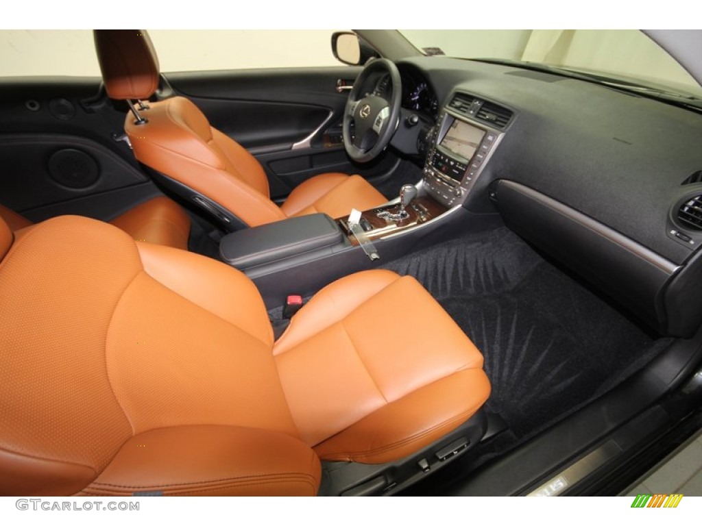 Saddle Tan Interior 2011 Lexus IS 350C Convertible Photo #69911597