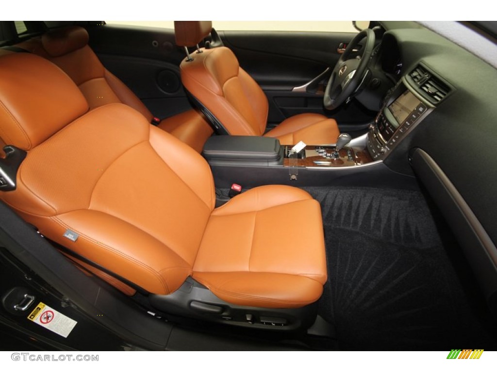 2011 IS 350C Convertible - Smoky Granite Mica / Saddle Tan photo #42